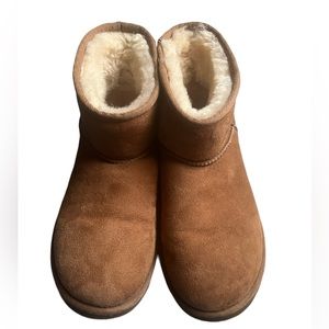 Tan Ugg mini boots